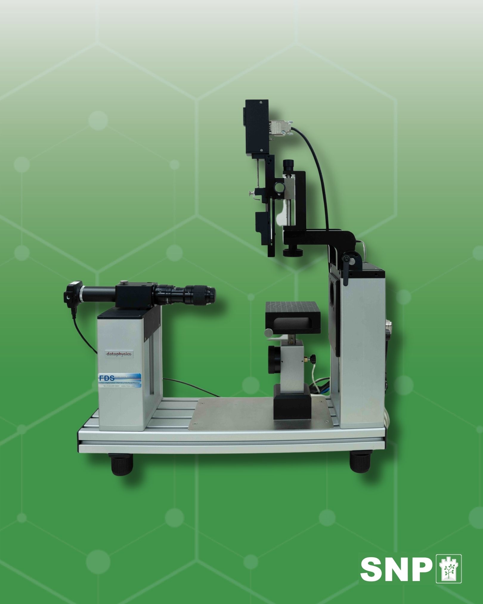 Surface tension and surface energy testing equipment at SNP Inc.