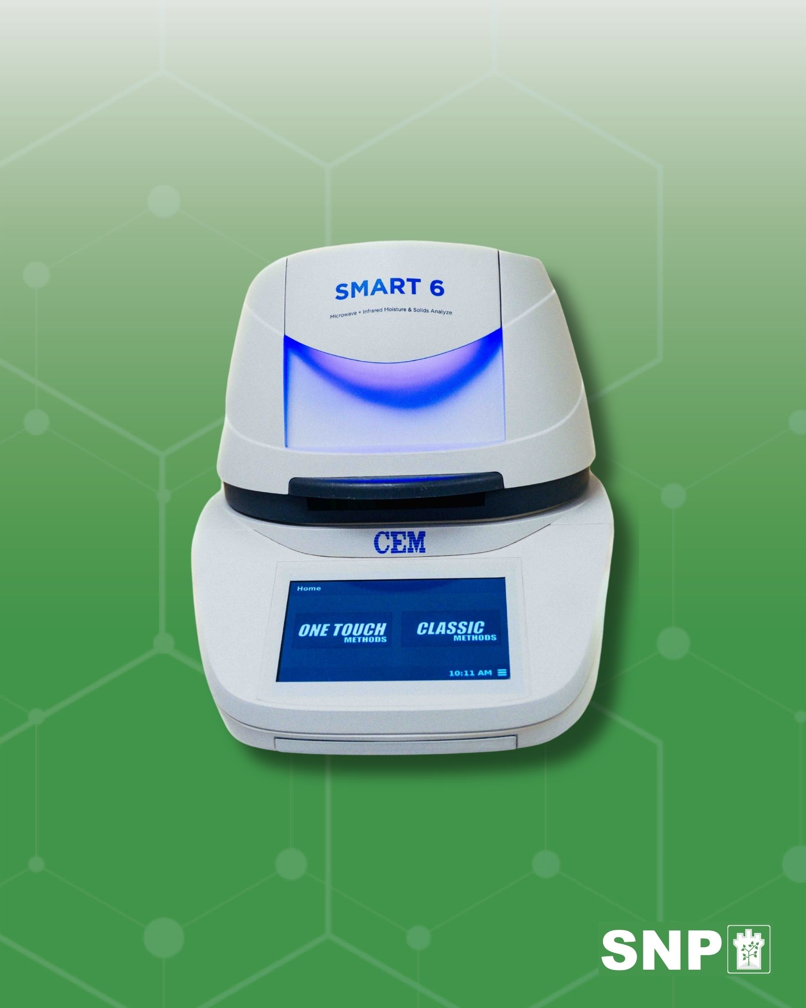 CEM Smart 6 Moisture and Solids Analyzer at SNP Inc.
